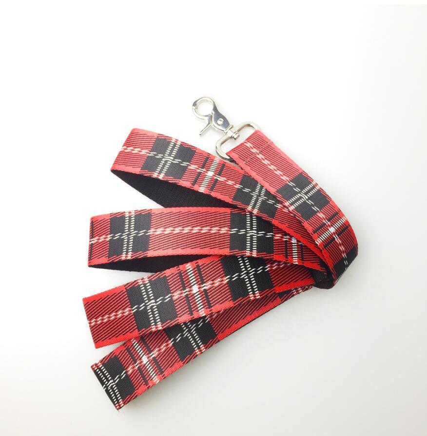 Pet Dog Collar Check Pattern Leash - Image 7