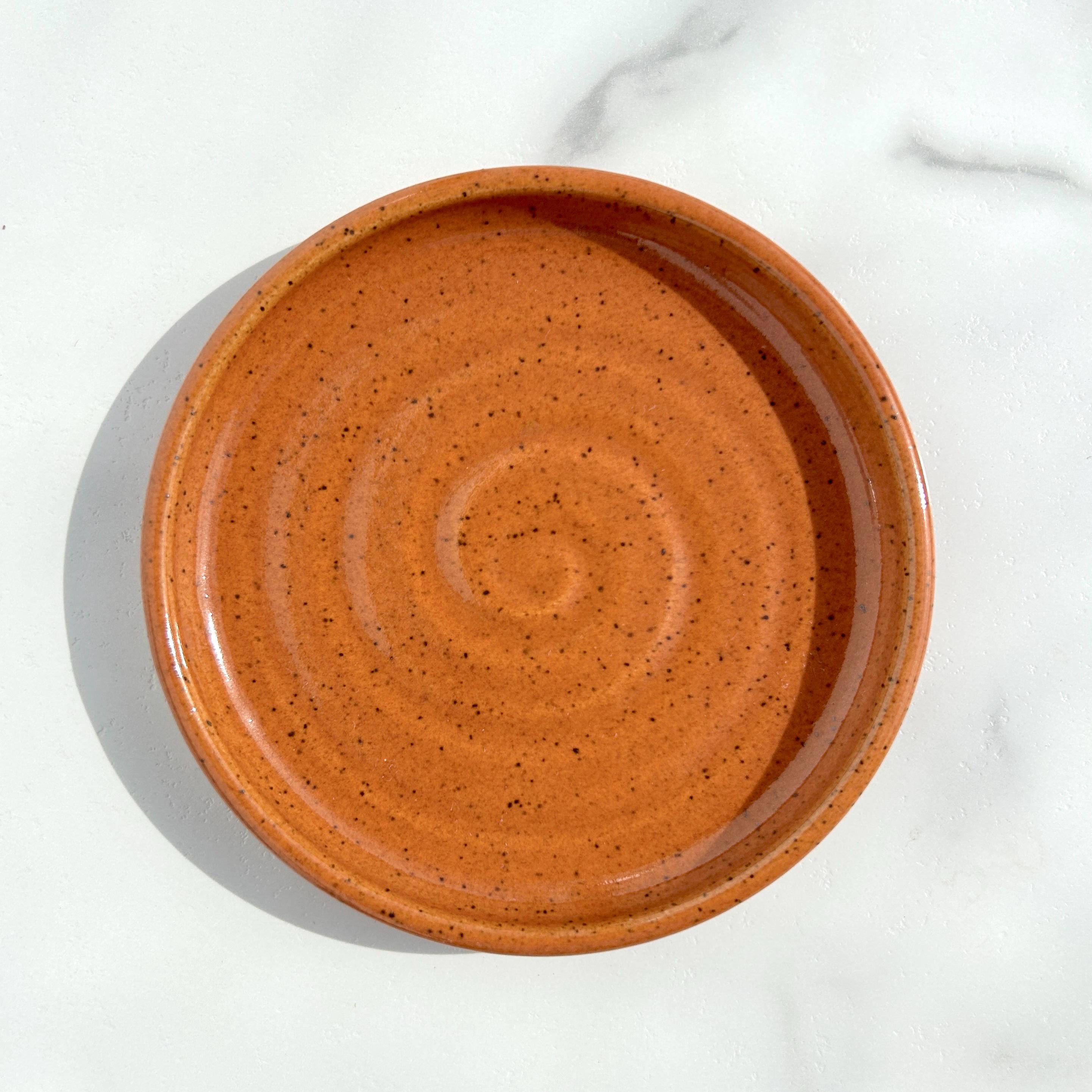Handmade Ceramic Reptile Bowl: Shallow Lizard Dish, Food & Water - Image 6