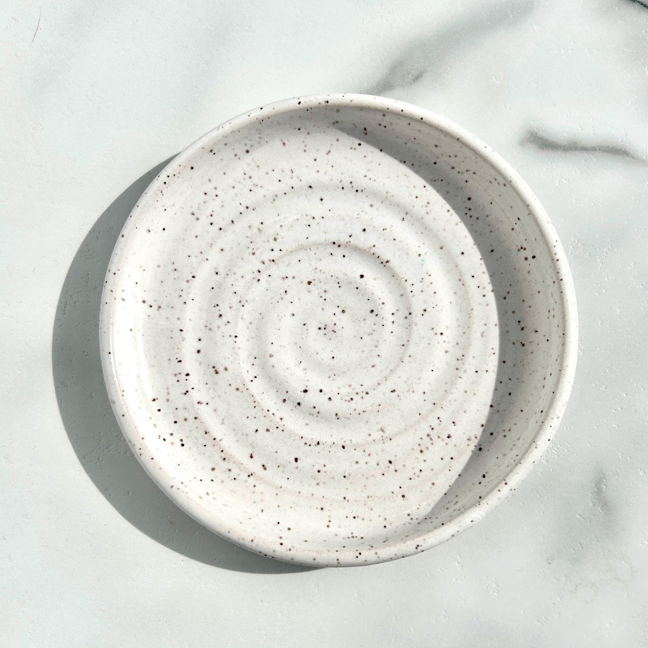 Handmade Ceramic Reptile Bowl: Shallow Lizard Dish, Food & Water - Image 7