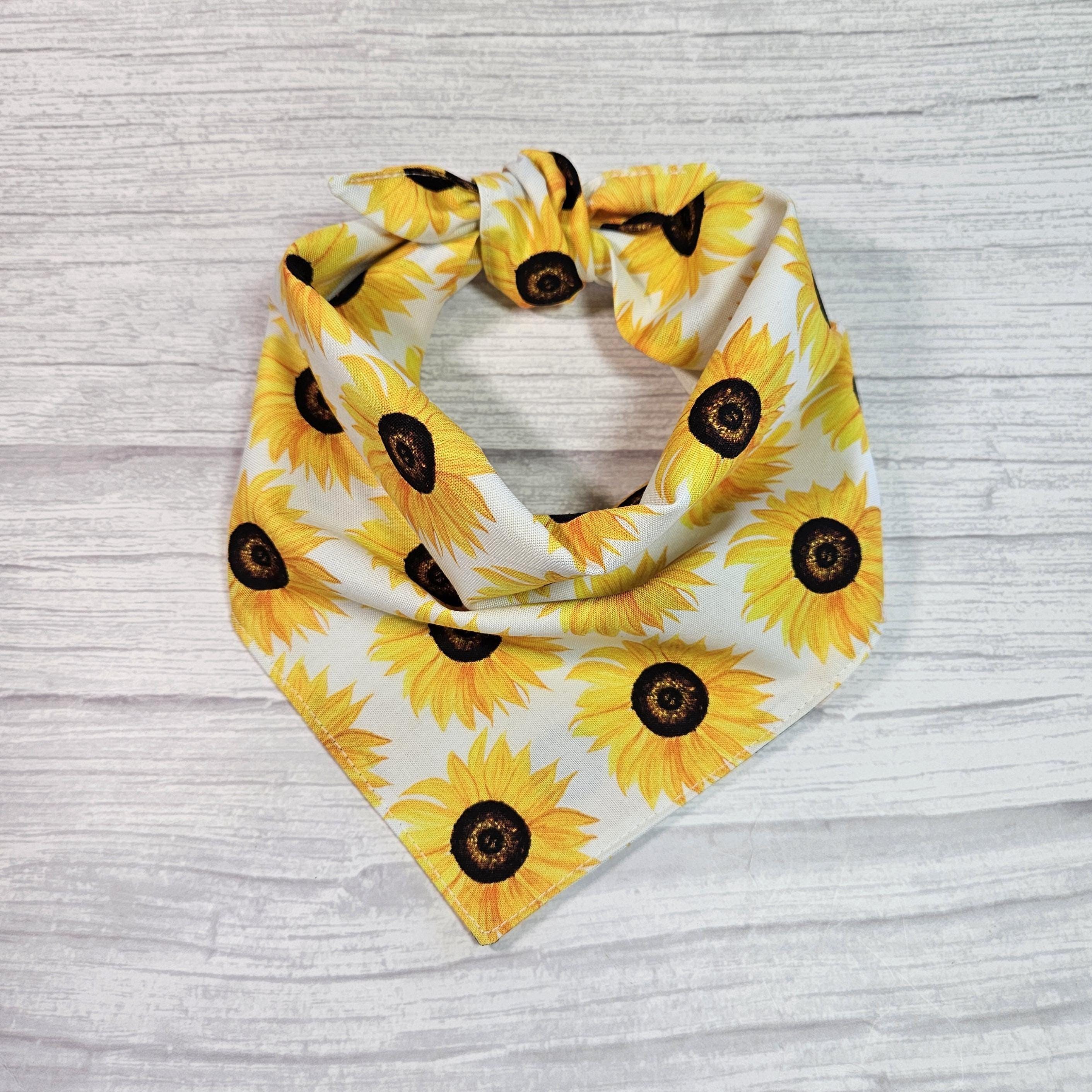 Sunflower Pup Bandana