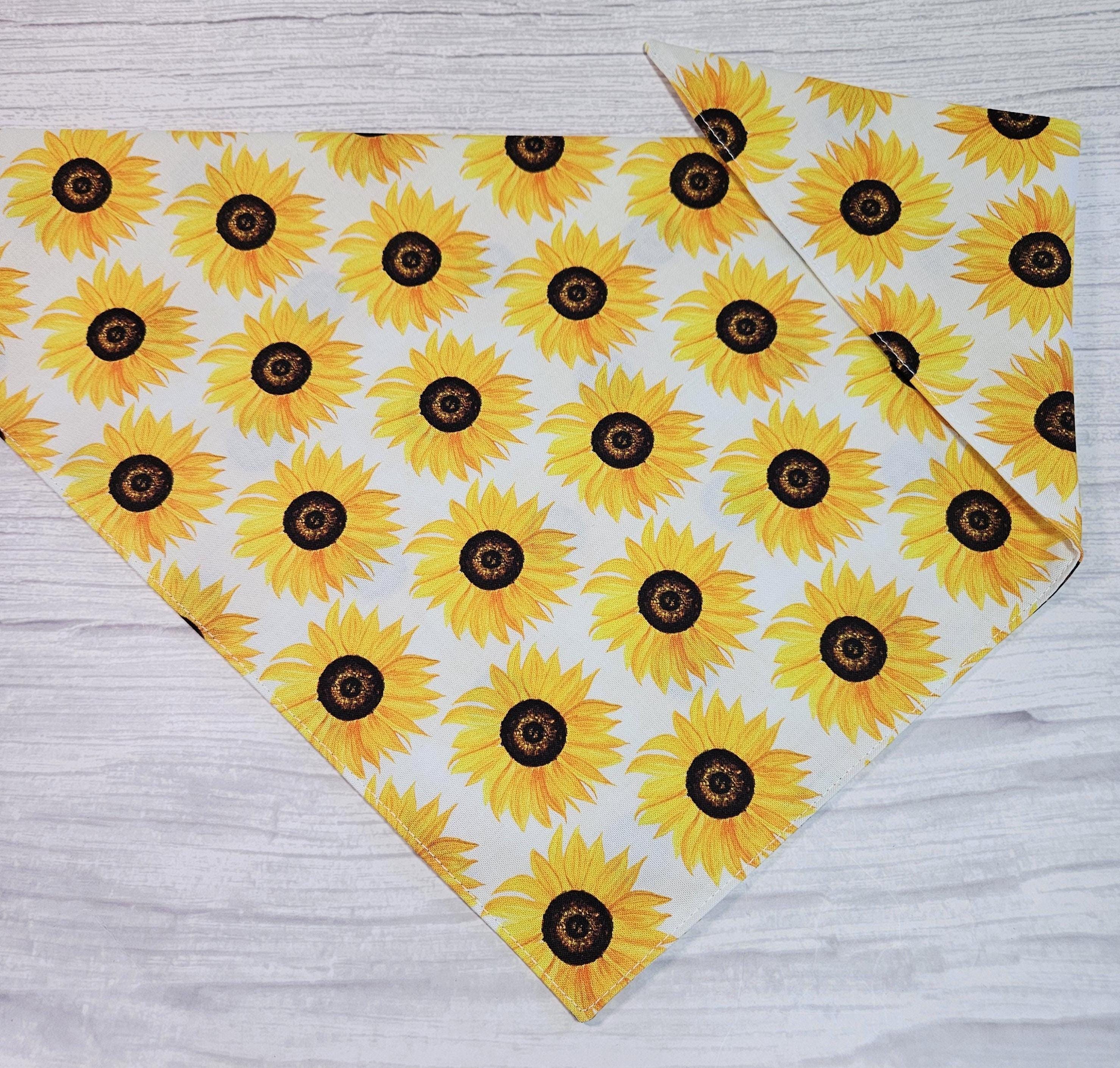 Sunflower Pup Bandana - Image 3